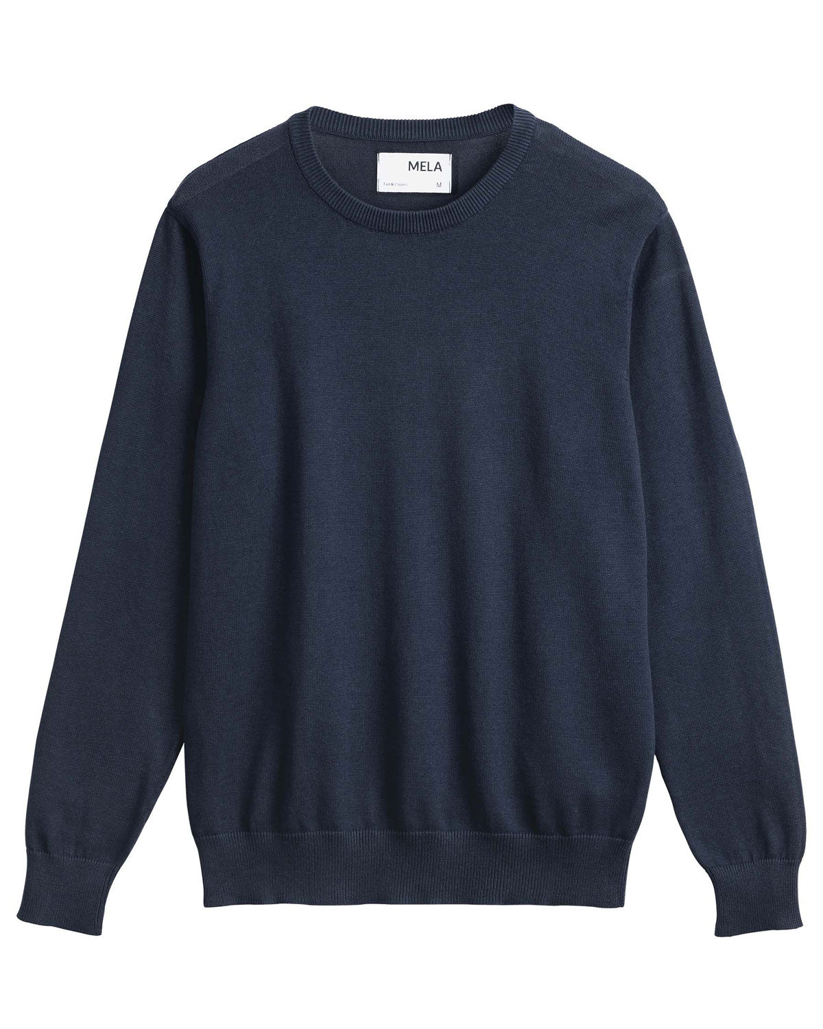 Mela Herren Bio Baumwolle Feinstrick Pullover Vegan