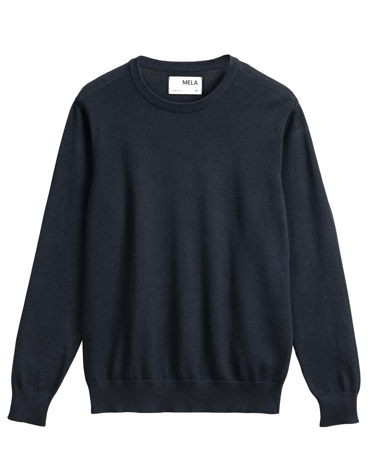 Mela Herren Bio Baumwolle Feinstrick Pullover Vegan