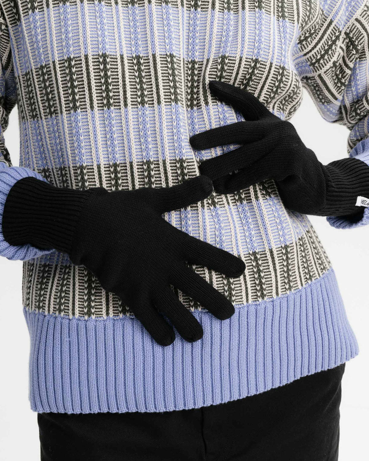 Mela Unisex Strick Handschuhe Bio Baumwolle