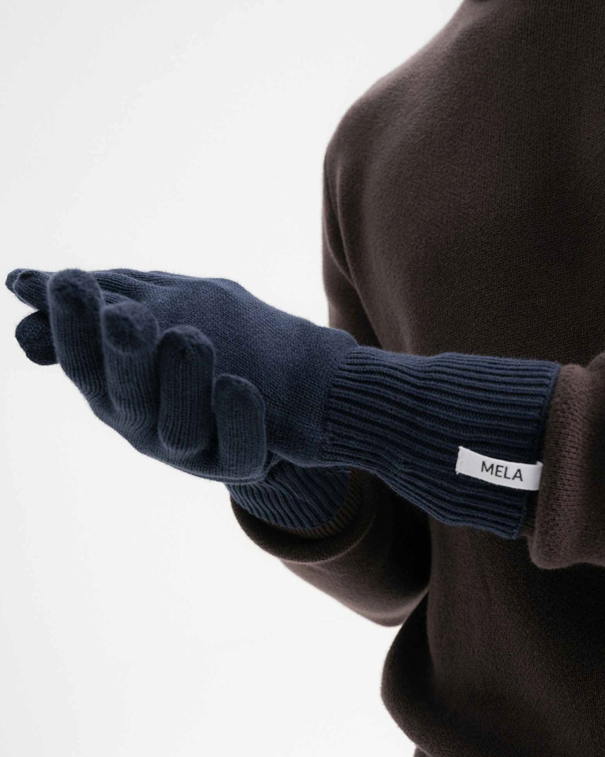 Mela Unisex Strick Handschuhe Bio Baumwolle