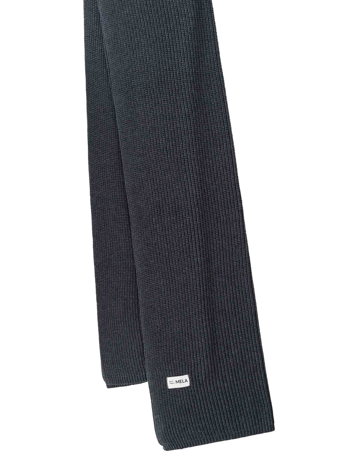 Mela Unisex Rippstrick Schal Bio Baumwolle
