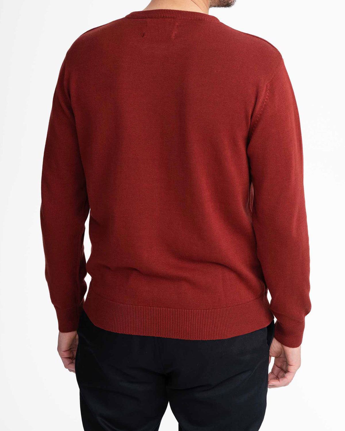 Mela Herren Bio Baumwolle Feinstrick Pullover Vegan