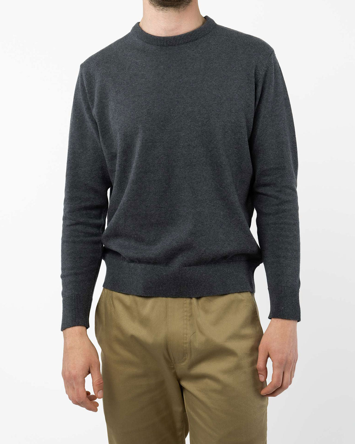 Mela Herren Bio Baumwolle Feinstrick Pullover Vegan