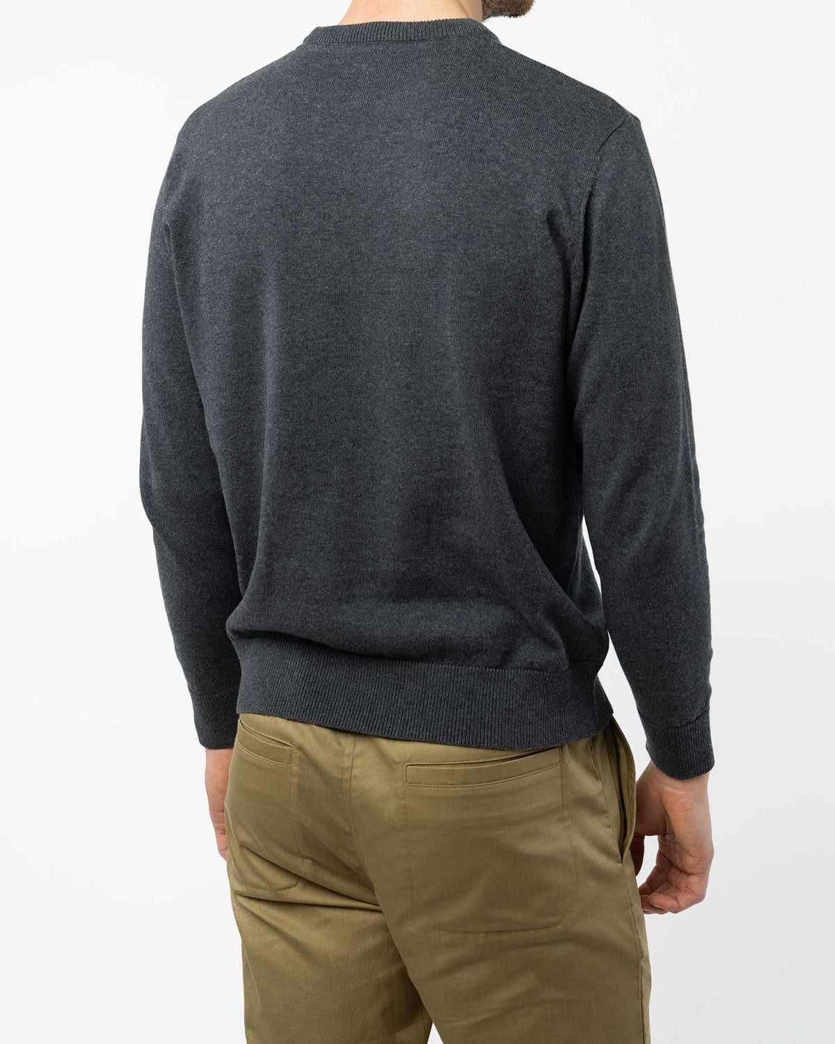 Mela Herren Bio Baumwolle Feinstrick Pullover Vegan