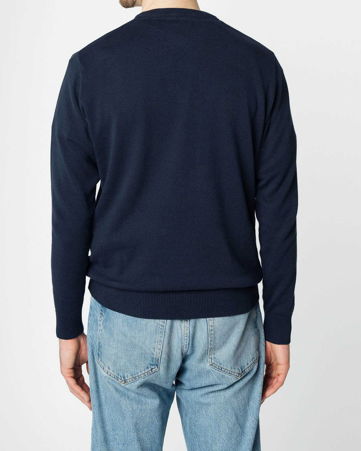 Mela Herren Bio Baumwolle Feinstrick Pullover Vegan