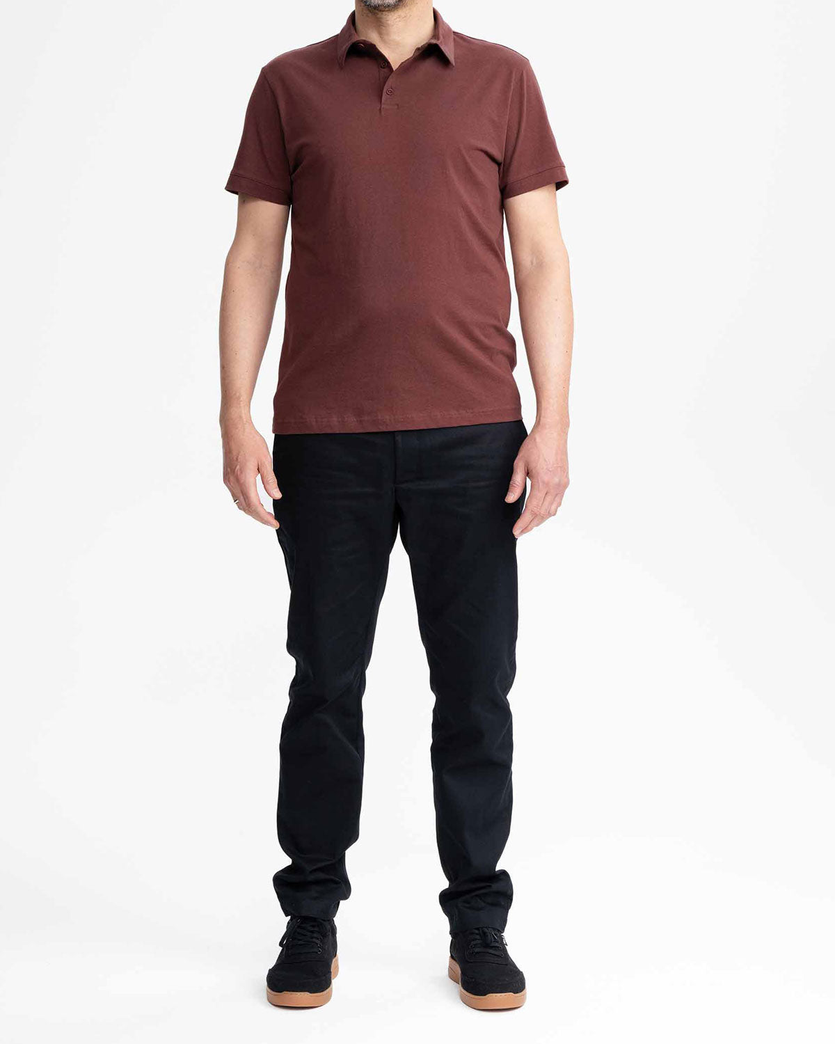 Mela Herren Poloshirt Bio Baumwolle Jersey