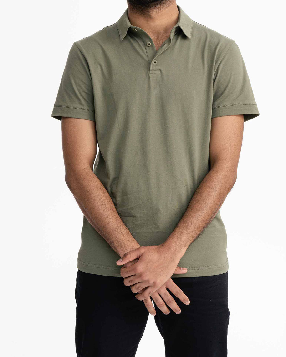 Mela Herren Poloshirt Bio Baumwolle Jersey