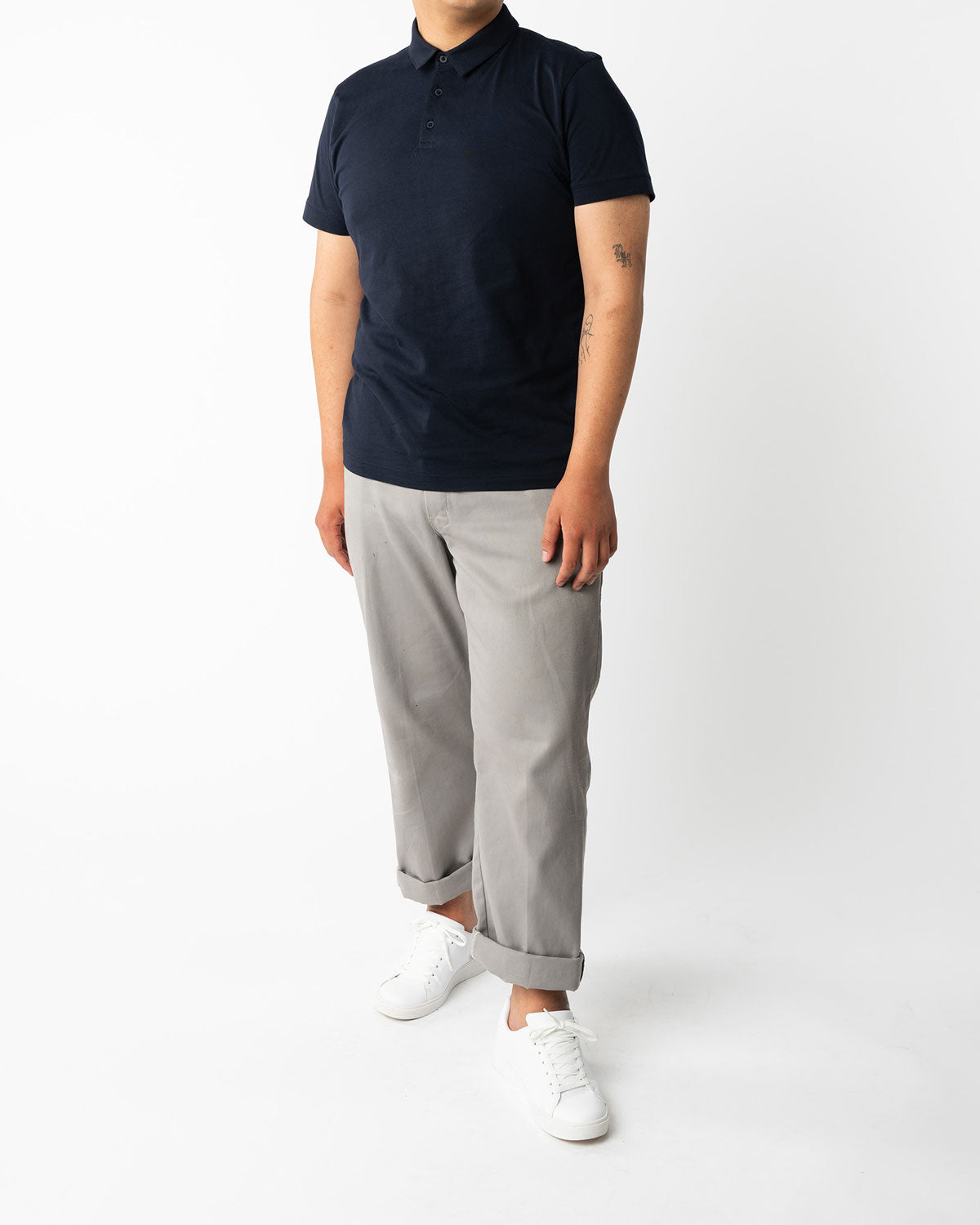 Mela Herren Poloshirt Bio Baumwolle Jersey