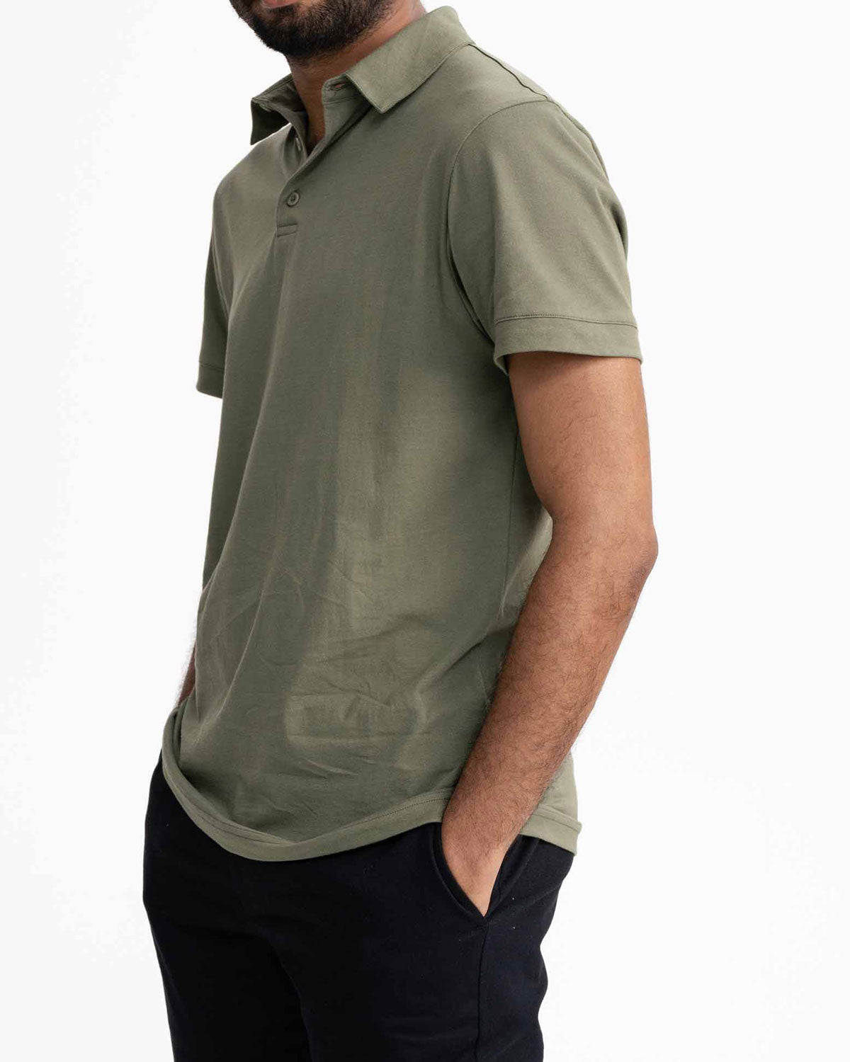 Mela Herren Poloshirt Bio Baumwolle Jersey