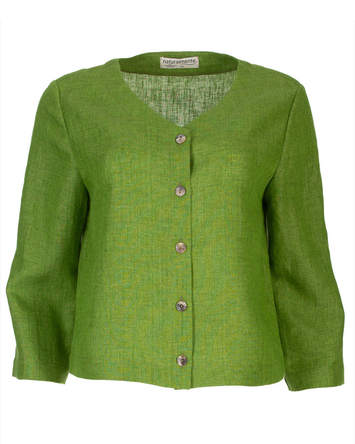 Naturalmente Schweikardt Moden Kurze Leinen Jacke
