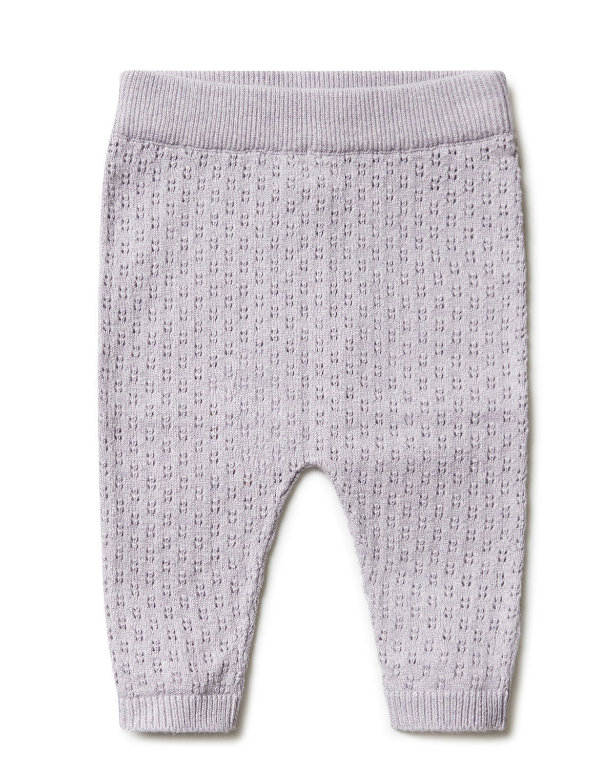 Puri Organic Baby Pant Ajour Bio Baumwolle Seide