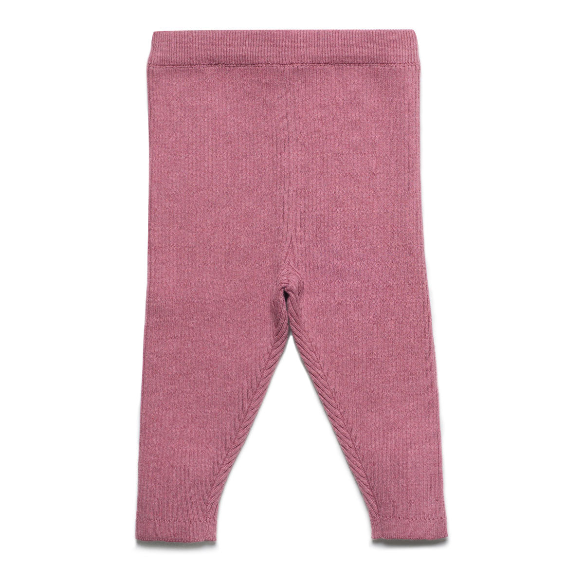 Kleinkinder Legging Rippstrick Baumwolle (Bio) Schurwolle