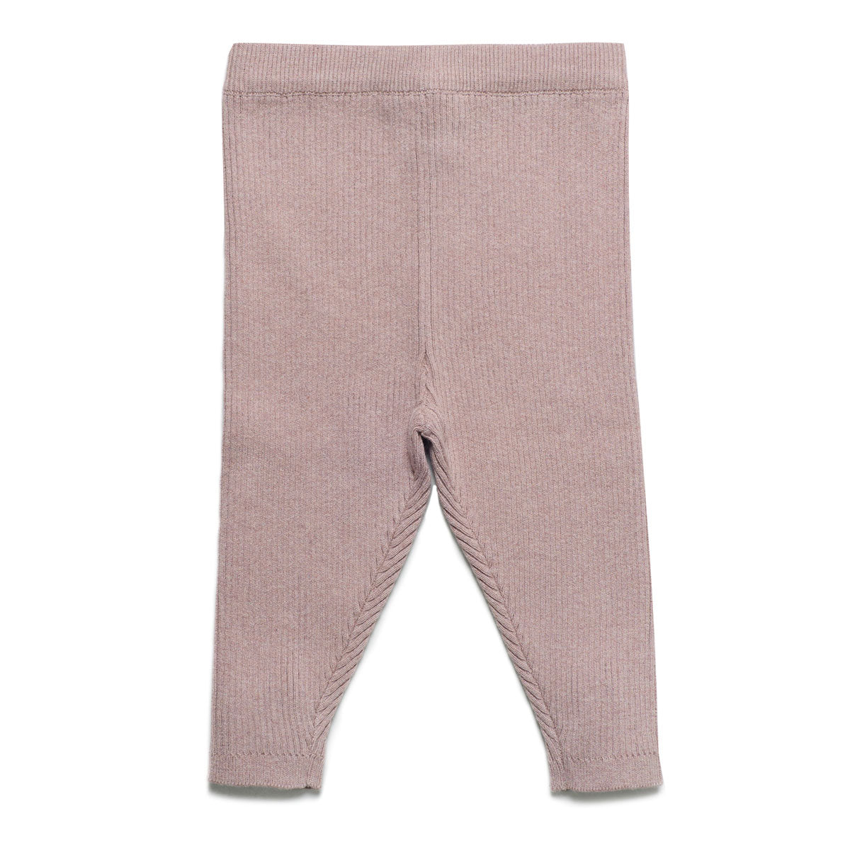 Kleinkinder Legging Rippstrick Baumwolle (Bio) Schurwolle