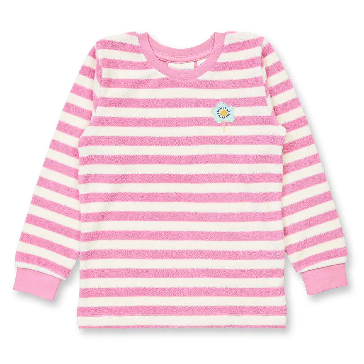 Sense Organics Kinder Frottee Schlafanzug Ringel Bio Baumwolle