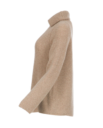 Naturalmente Damen Perlfang-Pullover aus Wolle