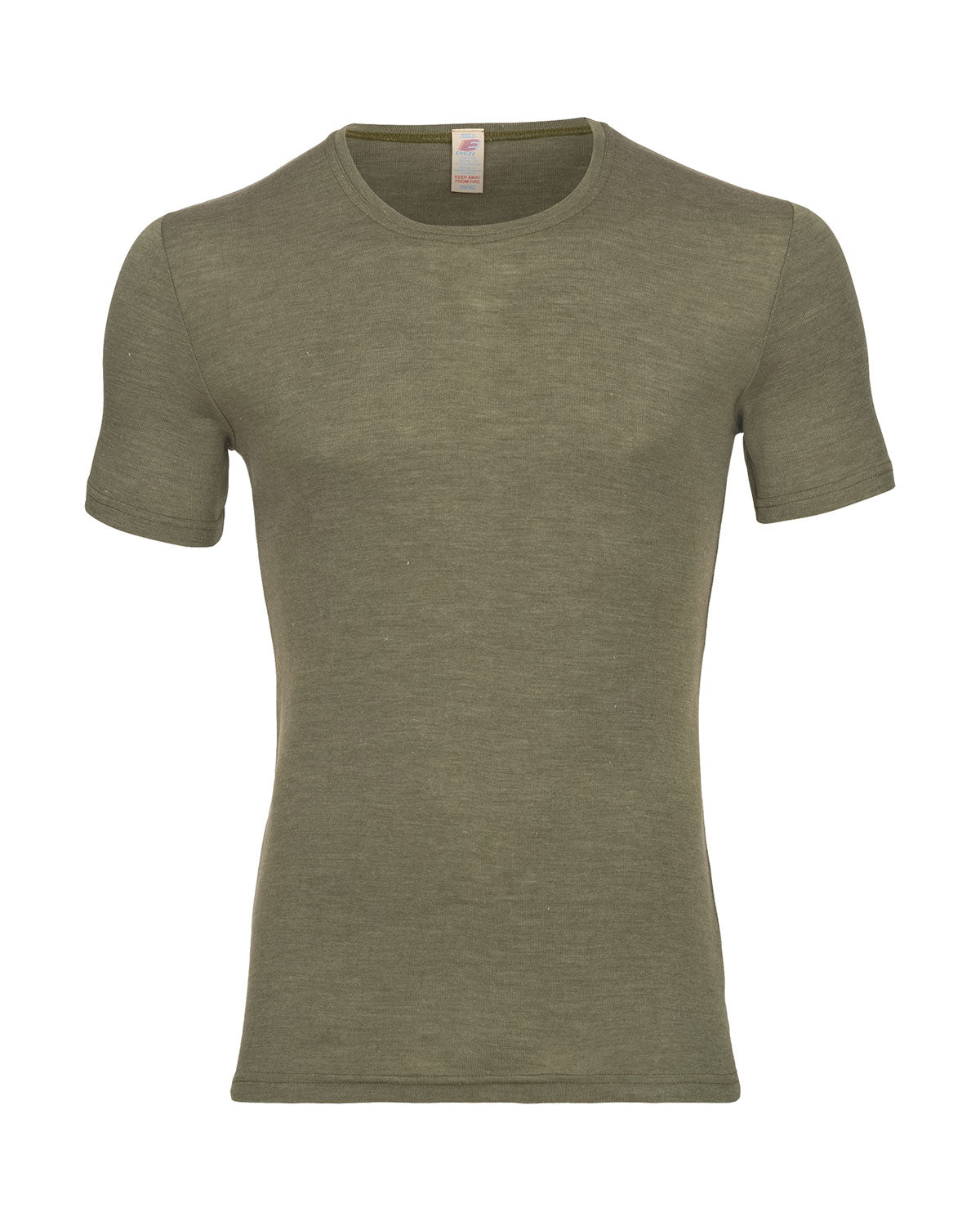 Engel Natur Herren Kurzarm  Shirt Unterhemd Wolle Seide